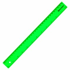 Линейка пластиковая 30 см, BRAUBERG, неоновая, ассорти, 210839 Линейка пластиковая 30 см, BRAUBERG, неоновая, ассорти, 210839 - фото 3