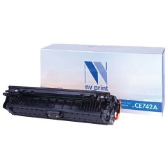 Картридж лазерный NV PRINT (NV-CE742A) для HP CP5220/CP5225/CP5225dn/CP5225n, желтый, ресурс 7300 страниц Картридж лазерный NV PRINT (NV-CE742A) для HP CP5220/CP5225/CP5225dn/CP5225n, желтый, ресурс 7300 страниц - фото 2