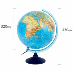 Глобус интерактивный + очки VR, физический / политический, GLOBEN, 32 см, рельефный, с подсветкой, INT13200290 Глобус интерактивный + очки VR, физический / политический, GLOBEN, 32 см, рельефный, с подсветкой, INT13200290 - фото 13