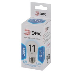 Лампа светодиодная ЭРА STD, 11 (100) Вт, цоколь E27, шар, нейтральный белый свет, 35000 ч., LED P45-11W-840-E27, Б0032989 Лампа светодиодная ЭРА STD, 11 (100) Вт, цоколь E27, шар, нейтральный белый свет, 35000 ч., LED P45-11W-840-E27, Б0032989 - фото 4