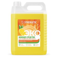 Средство для мытья посуды в посудомоечных машинах 5 л, SYNERGETIC, биоразлагаемое, ЭКО, 95