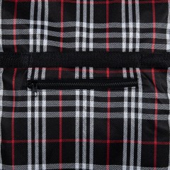 Сумка хозяйственная на колесах складная 50x32x15 см, 24 л, до 15 кг, Оксфорд 600D, шотландка, ЛЮБАША, 701403 - фото 6