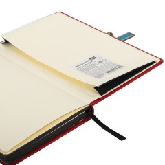 Скетчбук, слоновая кость 140 г/м2 130х210 мм, 80 л., КОЖЗАМ, застежка металл, BRAUBERG ART CLASSIC, "Inspiration", под кожу, красный, 116466 Скетчбук, слоновая кость 140 г/м2 130х210 мм, 80 л., КОЖЗАМ, застежка металл, BRAUBERG ART CLASSIC, "Inspiration", под кожу, красный, 116466 - фото 8
