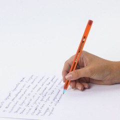 Ручки шариковые BRAUBERG X-30 ORANGE, КОМПЛЕКТ 12 шт., СИНИЕ, пишущий узел 1 мм, линия письма 0,5 мм, 144334 - фото 7