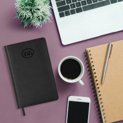 Ежедневник датированный 2026, А5, 138x213 мм, BRAUBERG "Favorite", под кожу, черный, 117037 - фото 5