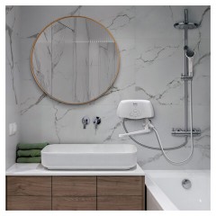 Водонагреватель проточный электрический BALLU 3-Logic TS, ненапорный, 5,5 кВт, 3,1 л/м, кран + душ, НС-1588893 - фото 6