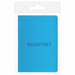 Обложка для паспорта, мягкий полиуретан, "PASSPORT", голубая, STAFF, 238405 Обложка для паспорта, мягкий полиуретан, "PASSPORT", голубая, STAFF, 238405 - фото 8