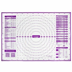Коврики силиконовые для выпечки 4 в 1: Коврики 30х40 см / 46х66 см, Нож 24 см, Скалка, DASWERK, 608429 - фото 8