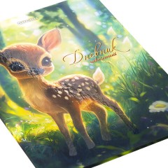 Дневник 1-4 класс 48 л., твердый, BRAUBERG, выборочный лак, с подсказом, "Оленёнок", 107595 - фото 4