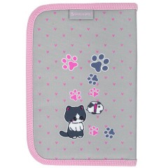 Пенал BRAUBERG, 1 отделение, полиэстер, 21х14 см, "Cat patches", 272327 Пенал BRAUBERG, 1 отделение, полиэстер, 21х14 см, "Cat patches", 272327 - фото 3
