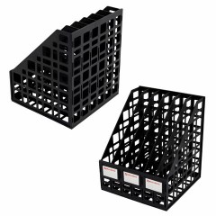 Лоток вертикальный для бумаг BRAUBERG "ULTRA", 240 мм, 6 отделений, сетчатый, сборный, черный, 238251 Лоток вертикальный для бумаг BRAUBERG "ULTRA", 240 мм, 6 отделений, сетчатый, сборный, черный, 238251 - фото 2