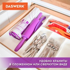 Коврики силиконовые для выпечки 4 в 1: Коврики 30х40 см / 46х66 см, Нож 24 см, Скалка, DASWERK, 608429 - фото 26