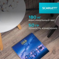 Весы напольные SCARLETT SC-BS33E022, электронные, вес до 180 кг, квадратные, стекло, звездное небо Весы напольные SCARLETT SC-BS33E022, электронные, вес до 180 кг, квадратные, стекло, звездное небо - фото 10
