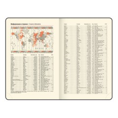 Ежедневник датированный 2026, МАЛЫЙ ФОРМАТ 100х150 мм, А6, BRAUBERG "Imperial", под кожу, бордо, 117254 - фото 10