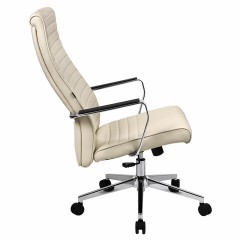 Кресло BRABIX PREMIUM ''Solo EX-730'', алюминий, хром, экокожа, бежевое, 532937 Кресло BRABIX PREMIUM ''Solo EX-730'', алюминий, хром, экокожа, бежевое, 532937 - фото 6