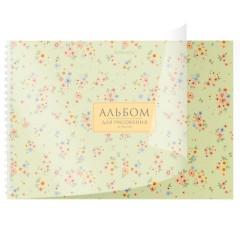 Альбом для рисования, пластиковая обложка, А4, 40 л., гребень, BRAUBERG, 210х297 мм, АССОРТИ-2 (8 видов), 107683 - фото 3