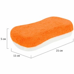 Набор для мойки авто и детейлинга 10 в 1, оранжевый, СУМКА ДЛЯ ХРАНЕНИЯ В КОМПЛЕКТЕ, DASWERK, 609483 - фото 5