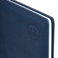 Еженедельник датированный 2026 БОЛЬШОЙ ФОРМАТ 210х297 мм, А4 BRAUBERG "Favorite", под кожу, синий, 117151 - фото 4