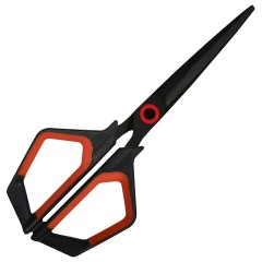 Ножницы BRAUBERG "Super special", 170 мм, черные, 3-сторонняя заточка, тефлоновое покрытие, 238848 - фото 2