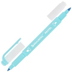 Набор текстовыделителей двусторонних 6 ПАСТЕЛЬНЫХ ЦВЕТОВ, BRAUBERG "TWIN PASTEL", линия 1-5 мм, 152518 Набор текстовыделителей двусторонних 6 ПАСТЕЛЬНЫХ ЦВЕТОВ, BRAUBERG "TWIN PASTEL", линия 1-5 мм, 152518 - фото 3