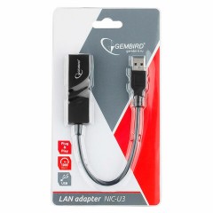 Сетевой адаптер Ethernet GEMBIRD USB 3.0 – Gigabit Ethernet adapter, RTL8153, NIC-U3 Сетевой адаптер Ethernet GEMBIRD USB 3.0 – Gigabit Ethernet adapter, RTL8153, NIC-U3 - фото 2