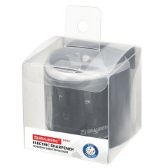 Точилка электрическая BRAUBERG DUAL (для 2 диаметров карандашей!), 4 батарейки АА, черная, 270581 Точилка электрическая BRAUBERG DUAL (для 2 диаметров карандашей!), 4 батарейки АА, черная, 270581 - фото 10