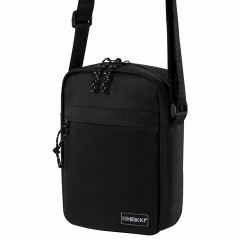 Сумка на плечо HEIKKI COMPACT (ХЕЙКИ), два кармана, черная, 22х17х6 см, 272630 - фото 5