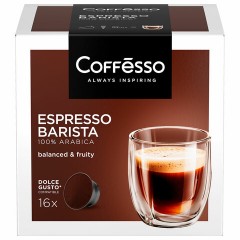 Кофе в капсулах COFFESSO "Espresso Barista" для кофемашин Dolce Gusto, 16 порций, 102154 Кофе в капсулах COFFESSO "Espresso Barista" для кофемашин Dolce Gusto, 16 порций, 102154 - фото 9