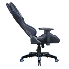 Кресло компьютерное BRABIX "GT Carbon GM-120", две подушки, экокожа, черное/синее, 531930 Кресло компьютерное BRABIX "GT Carbon GM-120", две подушки, экокожа, черное/синее, 531930 - фото 7