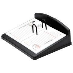 Подставка под календарь календарь STAFF "EVERYDAY", 230х180х85 мм, черный, 238788