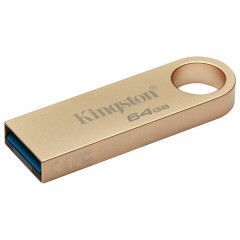 Флеш-диск 64 GB, KINGSTON DataTraveler SE9 G3 USB 3.2, металлический корпус, золотой, DTSE9G3/64GB Флеш-диск 64 GB, KINGSTON DataTraveler SE9 G3 USB 3.2, металлический корпус, золотой, DTSE9G3/64GB - фото 2