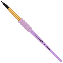 Кисти c EVA-вставкой БЕЛКА набор 6 шт. (круглые №1, 2, 3, 4, 5, 6), блистер, BRAUBERG KIDS, 201093 - фото 2