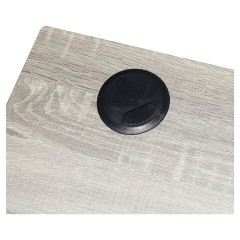 Стол на металлокаркасе BRABIX "LOFT CD-006", 1200х500х730 мм, 2 полки, цвет дуб антик, 641225 - фото 6