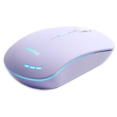 Мышь проводная бесшумная SMARTBUY 288-V, USB, 3 кнопки + 1 колесо, оптическая, сиреневая, 06819, SBM-288-V - фото 3
