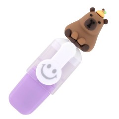 Набор текстовыделителей с топперами 6 ЦВЕТОВ ПАСТЕЛЬ, "КАПИБАРЫ", линия 1-4 мм, FUNSTER (ФАНСТЕР), 152651 - фото 6