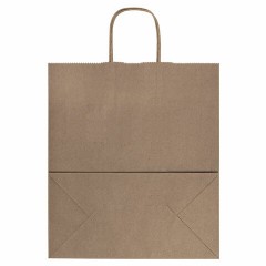 Крафт-пакет бумажный 24х14х28 см, КОМПЛЕКТ 50 шт., крученые ручки, плотность 90 г/м2, LAIMA ECO CRAFT, 609685 Крафт-пакет бумажный 24х14х28 см, КОМПЛЕКТ 50 шт., крученые ручки, плотность 90 г/м2, LAIMA ECO CRAFT, 609685 - фото 3