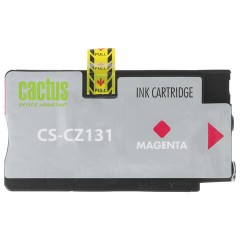 Картридж струйный CACTUS (CS-CZ131) для плоттеров HP DesignJet T120/T520, пурпурный - фото 3