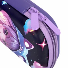 Пенал ЮНЛАНДИЯ, 1 отделение, 1 откидная планка, карман, EVA покрытие soft-touch, 22х10х5 см, "Sky Girl", 273183 Пенал ЮНЛАНДИЯ, 1 отделение, 1 откидная планка, карман, EVA покрытие soft-touch, 22х10х5 см, "Sky Girl", 273183 - фото 5