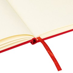 Скетчбук, слоновая кость 140 г/м2 130х210 мм, 80 л., КОЖЗАМ, резинка, BRAUBERG ART CLASSIC, красный, 113193 Скетчбук, слоновая кость 140 г/м2 130х210 мм, 80 л., КОЖЗАМ, резинка, BRAUBERG ART CLASSIC, красный, 113193 - фото 5
