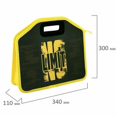 Папка-сумка ЮНЛАНДИЯ, 1 отделение, фетровые ручки, 34х30х11 см, No limit, 272206 Папка-сумка ЮНЛАНДИЯ, 1 отделение, фетровые ручки, 34х30х11 см, No limit, 272206 - фото 6