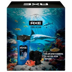 Подарочный набор AXE "COOL OCEAN": гель для душа и шампунь 2 в 1 (250 мл) + мочалка для тела Подарочный набор AXE "COOL OCEAN": гель для душа и шампунь 2 в 1 (250 мл) + мочалка для тела - фото 6