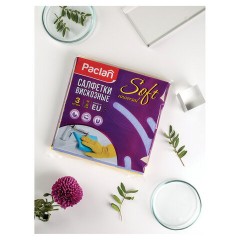 Салфетки универсальные, 38х38 см, КОМПЛЕКТ 3 шт., 110 г/м2, вискоза, PACLAN "Practi Universal", 410018 Салфетки универсальные, 38х38 см, КОМПЛЕКТ 3 шт., 110 г/м2, вискоза, PACLAN "Practi Universal", 410018 - фото 7