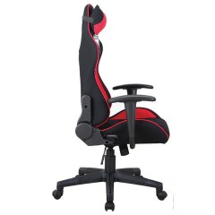 Кресло компьютерное BRABIX "GT Racer GM-101", подушка, ткань, черное/красное, 531820 Кресло компьютерное BRABIX "GT Racer GM-101", подушка, ткань, черное/красное, 531820 - фото 5