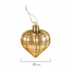 Шары новогодние ёлочные "Red & Gold Luxury" 70 предметов, красный/золото, ЗОЛОТАЯ СКАЗКА, 591714 Шары новогодние ёлочные "Red & Gold Luxury" 70 предметов, красный/золото, ЗОЛОТАЯ СКАЗКА, 591714 - фото 22