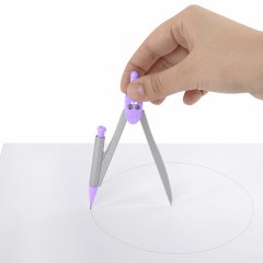 Готовальня BRAUBERG SCHOOL KIT, 9 предметов, циркуль 125 мм, чертежные принадлежности, лаванда, 210713 Готовальня BRAUBERG SCHOOL KIT, 9 предметов, циркуль 125 мм, чертежные принадлежности, лаванда, 210713 - фото 11