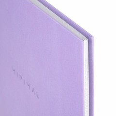 Блокнот БОЛЬШОЙ ФОРМАТ 200х290 мм, А4, 80 л., твердый, клетка, BRAUBERG "Minimal", сиреневый, 116434 Блокнот БОЛЬШОЙ ФОРМАТ 200х290 мм, А4, 80 л., твердый, клетка, BRAUBERG "Minimal", сиреневый, 116434 - фото 4