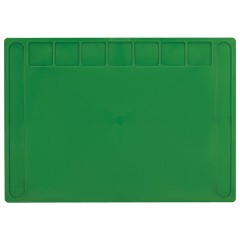 Доска для лепки А4, 280х200 мм, BRAUBERG KIDS, зеленая, 7 отделений для пластилина, 2 стека, 274258 - фото 3