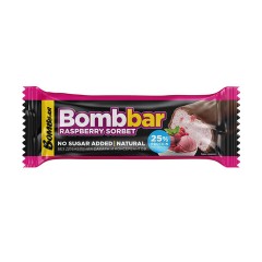 Батончик BOMBBAR "Малиновый сорбет" без сахара 40 г, шоу-бокс, ББР98 - фото 2