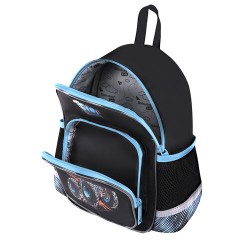 Рюкзак BRAUBERG KIDS PLAY детский, 1 отделение, 3 кармана, Funny wheels, 29х23х12 см, 273149 - фото 6