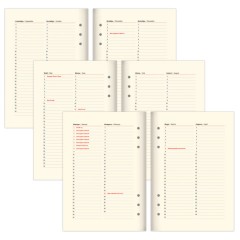 Ежедневник на кольцах в наборе с ручкой А5, 165x229 мм, BRAUBERG "Lux", под кожу, 100 листов, черный, 116856 - фото 11